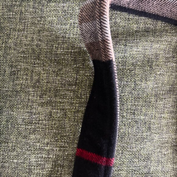 Plaid cashmere wool coat - Picture 8 of 14